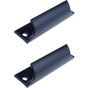 Coshar Window Pulls Sash Lifts Handle Aluminum Alloy Drawer Push Pull Handle Hardware for Sliding Window Kitchen Closet 2Pcs Black (3-inch Hole Center)