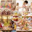 600 Pcs 5 oz Dessert Cups with Lids & Spoons, Reusable Clear Plastic Parfait & Appetizer Cups, Mini Dessert Shooters for Pudding, Yogurt, Jello, Ice Cream, Trifle & Fruit - For Party & Wedding