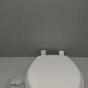 Mayfair Cassel Slow Close Toilet Seat, Easy Clean, Non Slip Premium Wood Seat, Easy Install, Made in USA, Round, White