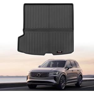 Custom for 2016-2026 Volvo XC90 Cargo Mats Trunk Liner Behind 2nd Row All Weather TPE Protection Mat Accessories (for 2016-2026 Volvo XC90)
