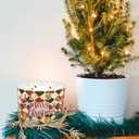 Christmas Candles - Christmas Gifts for Women, Natural Soy Wax Gingerbread Scented Candles(12.7oz)