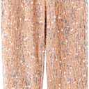 WELAKEN Sequin Casual Pants for Girls with Lining Kids & Little Girl's Sparkling Trousers, 12Y