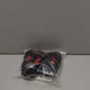 CovertSafe& Dog Boots for Dogs Non-Slip, Waterproof Dog Booties for Outdoor, Dog Shoes for Medium to Large Dogs 4Pcs with Rugged Sole Black-Red (Size 3: 2.5''x1.9'')(L*W) for 23-33 lbs)