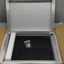 Pet Dog Door for Wall - Robust Steel Pet Door with Magnetic Triple Flaps, 12.6" x 10" Flap Opening, Adjustable Tunnel for 3.4"-6" Thick PVC, Wood, Drywall, for Pets Up to 45lb, White