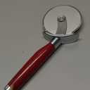 KitchenAid Classic Pizza Wheel with Sharp Blade For Cutting Through Crusts, Pies and More, Built In Finger Guard for Safety and Comfort Grip to Protect Fingers, Dishwasher Safe, 9-Inch, Red