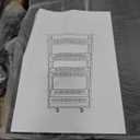 Heavy Duty Rolling Cart with Shelves & Locking Wheels | Multi-Level Kitchen Utility Cart or Food Trolley for Storage, Serving, & Organization | Kitchen Shelfs with Wheels by Luttan