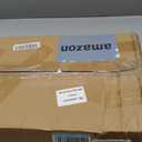 Adjustable Side Table TV Tray, C Shaped End Table, Small Bedside Table, Mid Century Modern Accent Nightstand for Living Room, Bedroom, Corners and Office (White)