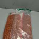 MIULEE Burnt Orange Microfiber Toilet Bath Mat U-Shaped Contour Shaggy Bathroom Rugs Non Slip Extra Thick Soft Bath Rug Absorbent Water for Bathroom Commode Machine Washable(20x24 Inch)