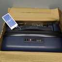 Lekesky 16 Inch Underseat Carry On Luggage Airline Approved, Hard Shell Suitcase with TSA Lock, Lightweight Spinner Wheels Durable ABS Compact Carry-On for Travel Weekend Trips Men Women, Blue