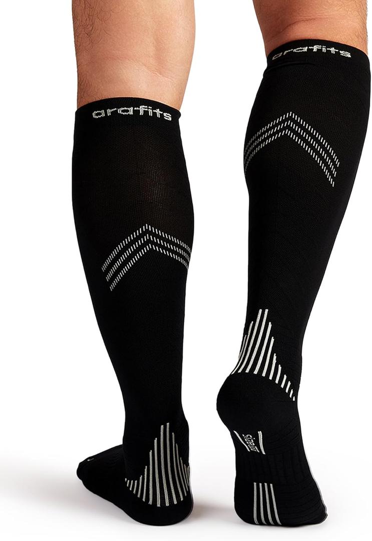 Socks L/XL | 15-20mmHg Graduated Support | Made with Lycra for Comfort & Durability