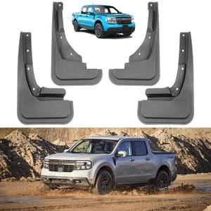 Ecarzo Mud Flaps for 2026 2025 2024 2023 2022 Maverick Accessories, No Drilling All Weather Guard Mud Guards Splash Front & Rear 4pc Set