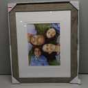 Malden International Designs Manhattan Distressed Mat Picture Frame, 10x13/11x14/16x20, Gray