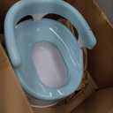 Jool Baby Potty Chair for Toddler Toilet Training - Splash Guard & Back Support (Aqua)