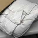 NEXHOME PRO Viscose from Bamboo Cooling Comforter, White Queen Lightweight Down Alternative Cool Natural Organic Duvet Insert, Summer Bedding Blenket Cool for Hot Sleepers,8 Corner Tabs(90"x 90")