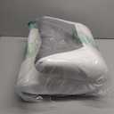 CPAP Pillow for Side Sleeping, Sleep Apnea Pillow for All CPAP Masks Users to Reduce Air Leaks & Masks Pressure, Memory Foam Pillow with Cooling & Breathable Pillowcase for Side Back Sleeper (White)