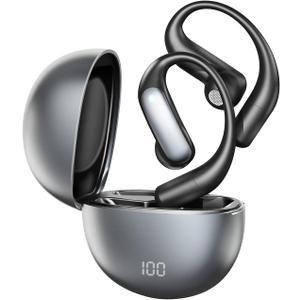 AI Translation Earbuds Real TimeReal-Time Translator Earphones with 144 Languages, Bluetooth Wireless Headset with Noise Cancelling for Travel, Business, Language Learning