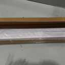 LazBlinds No Tools No Drill 1" Vinyl Mini Blinds, Cordless Blinds for Windows, Light Filtering Horizontal Window Blinds & Shades, 33" W x 64" H, White