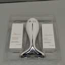 3-in-1 for Aurora Red Light for Face & Neck Beauty Massager, with Suction, Vibration, Heat, 3 Light Therapies for Skin Glow, Face Lift, Neck Firm, White