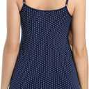 SUIEK 4 Pack Nursing Tank Tops Maternity Cotton Cami Breastfeeding Sleep Bralette (XL)