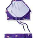Kanu Surf Girls Morgan Ruffle Halter Bikini 2-Piece Swimsuit