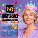 60th Birthday Gifts for Women - Unique Inspirational Bithday Gift Ideas for 60 Year Old Woman,Happy Birthday Present for Mom, Wife, Sister, Best Friend | Memorable 1965 Turning 60 Surprise