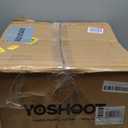 YOSHOOT 8 Inches Futon Mattress Full Size, Thick Futons Sofa Couch Bed, Chenille Fabric Floor Mattress for Adults, Shredded Foam Filling, Medium Firm(Frame Not Included), White, 54"x75"