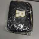 2 x Graduation Gifts for Him - Crossbody Bag for Men, Sling Bag / Waist Pack for Travel & Sports, Initial White L, Black