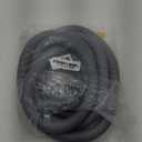 10FT Washing Machine Drain Hose, Universal Dishwasher Hose Extension Kit with 1 U-Bend Holder, 1 Extension Adapter and 4 Hose Clamps