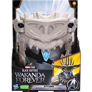 Marvel Studios'  Black Panther: Wakanda Forever Attuma Shark Armor Mask Role Play Toy with Hammerhead Expansion Feature