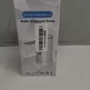 Water Dispenser for 5 Gallon Bottle with Digital Display, 4 Dispense Modes, Portable USB Charging Electric Water Pump, Foldable Spout, Food-Grade Water Jug Pump for Home, Office, RV, Camping (Black)