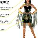 Morph Cleopatra Plus Size Egyptian Costume for Women - Halloween Dress, Size XL