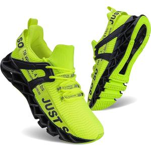 UMYOGO Women's Running Shoes Non Slip Athletic Tennis Walking Blade Type Sneakers 38