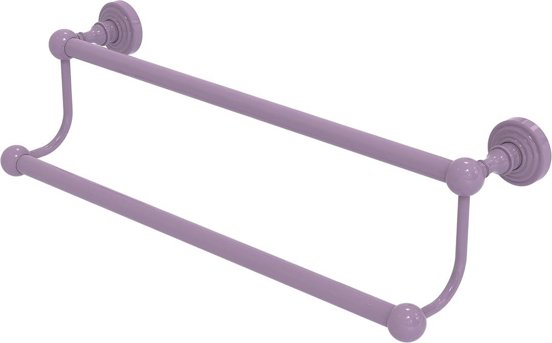 Allied Brass WP-72/36-LVN Waverly Place Collection 36 Inch Double Towel Bar, Lavender