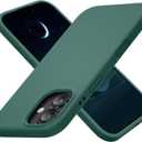 Cordking for iPhone 17 Case, Silicone Ultra Slim Shockproof Protective Phone Case with [Soft Anti-Scratch Microfiber Lining], 6.3 inch, Midnight Green