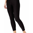 Women's Exposed Waistband Active Capri Legging Large- XXL