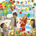 Beach Ball Birthday Party Decorations Includes Banner-Cake Topper-Cupcake Toppers-Balloons for Summer Pool Beach Birthday Party Supplies