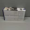 2 x 27 OZ Dog Water Bottle Portable Stainless Steel Convenient Pet Water Dispenser, Leak Proof Puppy Travel Water Bowl for Dog Outdoor Walking, Hiking, Perfect Size For All Dog Breeds, Whole Black (1-Pack)