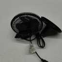 HOLMES 12" Table Fan, 75 Oscillation, 3 Speeds, 15 Adjustable Head Tilt, Ideal for Home, Bedroom or Office, Black