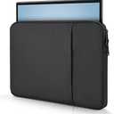 Portable Monitor Case 15.6 Inch, Carrying Sleeve for Most 15.6-16.1 Inch Portable Monitor with Front Pocket, 15"x10.8" Black