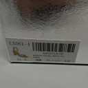 wetkiss Womens Sandals Chunky Strappy Heels Square Open Toe Ankle Buckle Comfort Dress Party Shoes, Gold, Size 8 US 