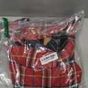 Kuoser Warm Dog Coat, Waterproof Dog Jacket for Extra Large Dogs, Adjustable Durable XL Doggie Winter Coat Reversible Cozy Puppy Cold Weather Apparel to X-Large Breed, Bright Red XL