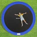 SONGMICS Replacement Trampoline Safety Pad Mat, 14 ft (168 Inches) Spring Cover, UV-Resistant, Tear-Resistant Edge Protection, Standard Size, Cobalt Blue USTP14FT