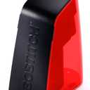 Bostitch Office Battery Pencil Sharpener, Hinged Tray, Colored Pencil Compatible, Red (BPS2-RED)