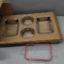 Pyrex Freshlock (7-Pack) Glass Food Storage Containers Set, (1, 2, 4 Cups) Airtight & Leakproof Plastic Locking Lids BPA-Free, Meal Prep Containers Set, Freezer Dishwasher Microwave Safe