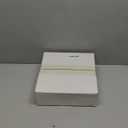 Nuanchu Christmas Star Tree Topper 10.4 x 9.4 Inch Large 3D Glitter Topper Ornament Metal Hollowed with 20 LED Lights Vintage Xmas Reflector Treetop New Year Holiday Indoor Decor(Silver White)