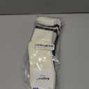 Cotton Cushioned Crew Socks Athletic Solid Colors 5 Pairs- Men Women Dress Striped Casual Soft Moisture-Wicking Unisex
