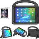 SUPLIK Kids Case for iPad mini 5/4/3/2/1 (7.9"), Durable Shockproof Protective Handle Bumper Stand Cover with 2*Screen Protectors for 7.9 inch Apple iPad mini 5th/4th/3rd/2nd/1st Generation, Black