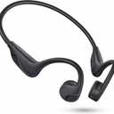 Bone Conduction Headphones, Wireless Bluetooth 6.0 Open-Ear with Mic, Premium Sound Quality 10H Playtime Sports Headphones, IPX5 Waterproof Headset for Running, Cycling, Hiking, Driving