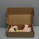 Ling's moment Ranunculus Artificial Flower, Faux Silk Mini Ranunculus Flowers for DIY Bouquet, Bulk Fake Wedding Filler Flowers for Centerpieces Arrangements Bridal Shower Decorations, Blush Pink