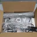 Floor Lamp for Living Room, 3 Color Temperature Modern Standing Lamps, Minimalist Floor Lights for Bedroom, Office, Reading,Gray